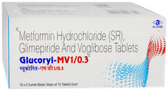Glucoryl Mv 1/0.3 Tablet 15 Glucoryl Mv 1/0.3 Tablet 15