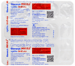 Glucoryl Mv 1/0.3 Tablet 15 Glucoryl Mv 1/0.3 Tablet 15