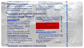 Glucowise M Tablet 10