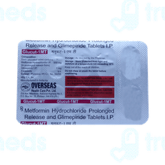 Glucut 1 Mt 1/500 MG Tablet 10 Glucut 1 Mt 1/500 MG Tablet 10