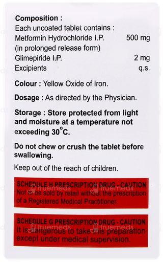 Glucut 2mt Tablet 10