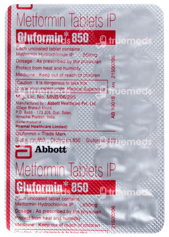 Gluformin 850 Tablet 10