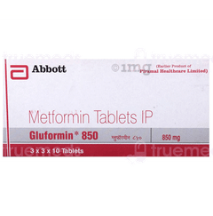 Gluformin 850 Tablet 10 Gluformin 850 Tablet 10