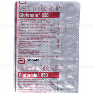 Gluformin 850 Tablet 10