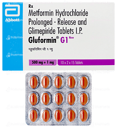Gluformin G1 New Tablet 15