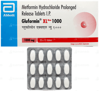 Gluformin Xl New 1000 Tablet 15