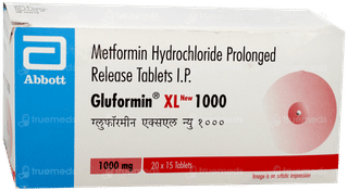 Gluformin Xl New 1000 Tablet 15
