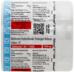 Gluformin Xl New 1000 Tablet 15