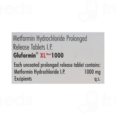 Gluformin Xl New 1000 Tablet 15