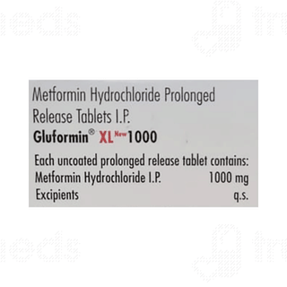 Gluformin Xl New 1000 Tablet 15
