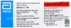 Gluformin Xl 500 MG Tablet Pr  15