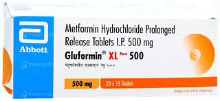 Gluformin Xl 500 MG Tablet Pr  15