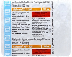 Gluformin Xl 500 MG Tablet Pr  15