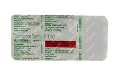 Glusens 1 Tablet 10 Glusens 1 Tablet 10