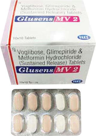 Glusens Mv 2 Tablet 10