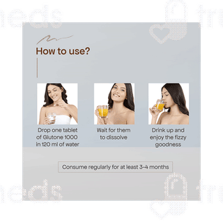 Glutone 1000 Effervescent Tablet 15