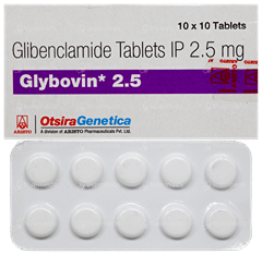 Glybovin 2.5 Tablet 10 Glybovin 2.5 Tablet 10
