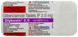 Glybovin 2.5 Tablet 10