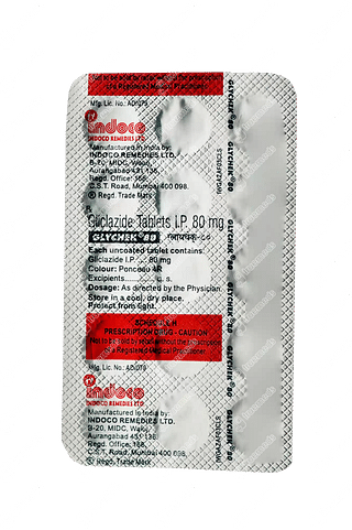 Glychek 80 MG Tablet 15