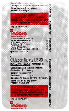 Glychek 80 Tablet 15 Glychek 80 Tablet 15