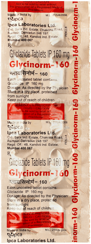 Glycinorm 160 Tablet 10