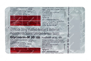 Glycinorm M Od 30/500 MG Tablet 10