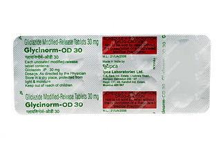 Glycinorm Od 30 MG Tablet 10