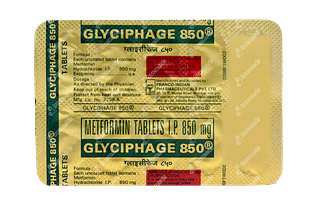 Glyciphage 850 Tablet 10