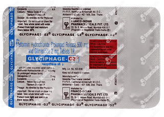 Glyciphage G 2/500 MG Tablet Pr  10