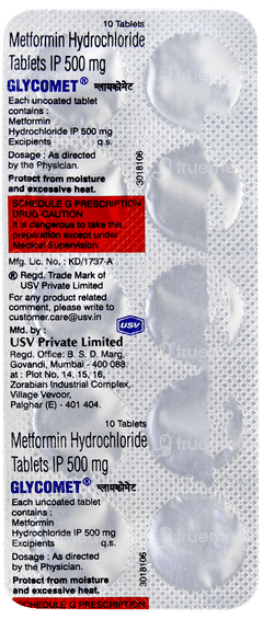 Glycomet Tablet 10 Glycomet Tablet 10