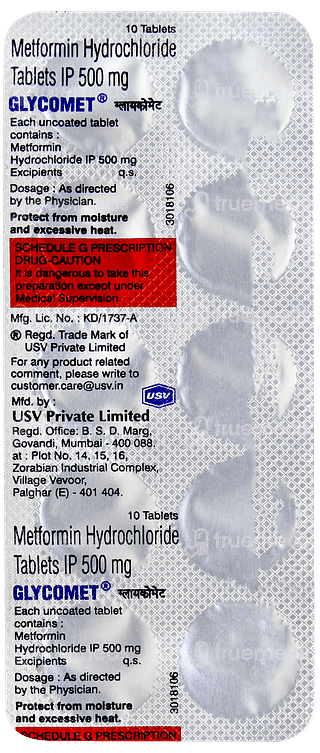 Glycomet Tablet 10