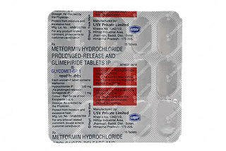 Glycomet Gp 1 MG Tablet Pr 15