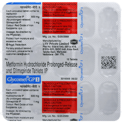Glycomet Gp 1 Tablet 15
