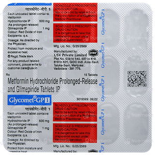 Glycomet Gp 1 Tablet 15