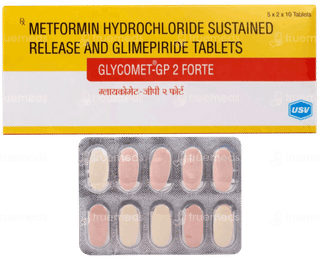 Glycomet Gp 2 Forte Tablet Sr 10