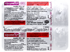 Glycomet Gp 3 Forte Tablet 10 Glycomet Gp 3 Forte Tablet 10