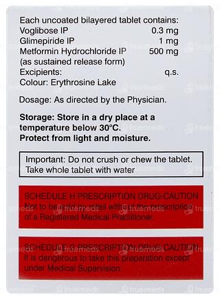 Glycomet Trio 1/0.3 Tablet 10