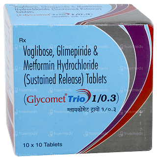 Glycomet Trio 1/0.3 Tablet 10