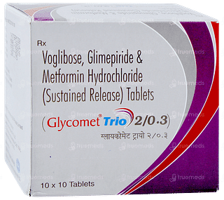 Glycomet Trio 2/0.3 Tablet 10