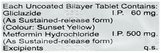Glycozide M 60 Od Tablet 10