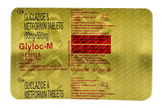 Glyloc M 80/500 MG Tablet 10