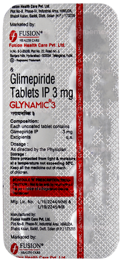 Glynamic 3 Tablet 10 Glynamic 3 Tablet 10