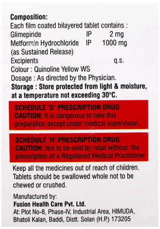 Glynamic M2 Forte Tablet 10