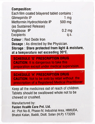 Glynamic Mv 1 Tablet  10