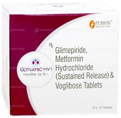 Glynamic Mv 1 Tablet  10 Glynamic Mv 1 Tablet  10
