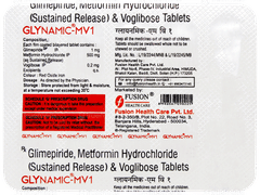 Glynamic Mv 1 Tablet  10 Glynamic Mv 1 Tablet  10