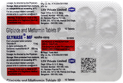 Glynase Mf Tablet 10 Glynase Mf Tablet 10