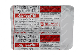 Glyneed M 80/500 MG Tablet 10