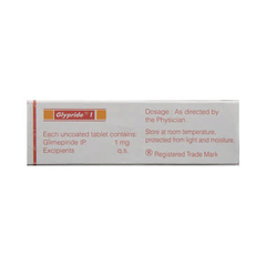 Glypride 1 Tablet 10 Glypride 1 Tablet 10