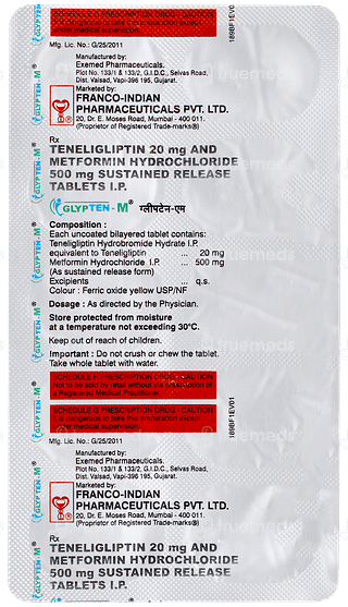 Glypten M Tablet 10